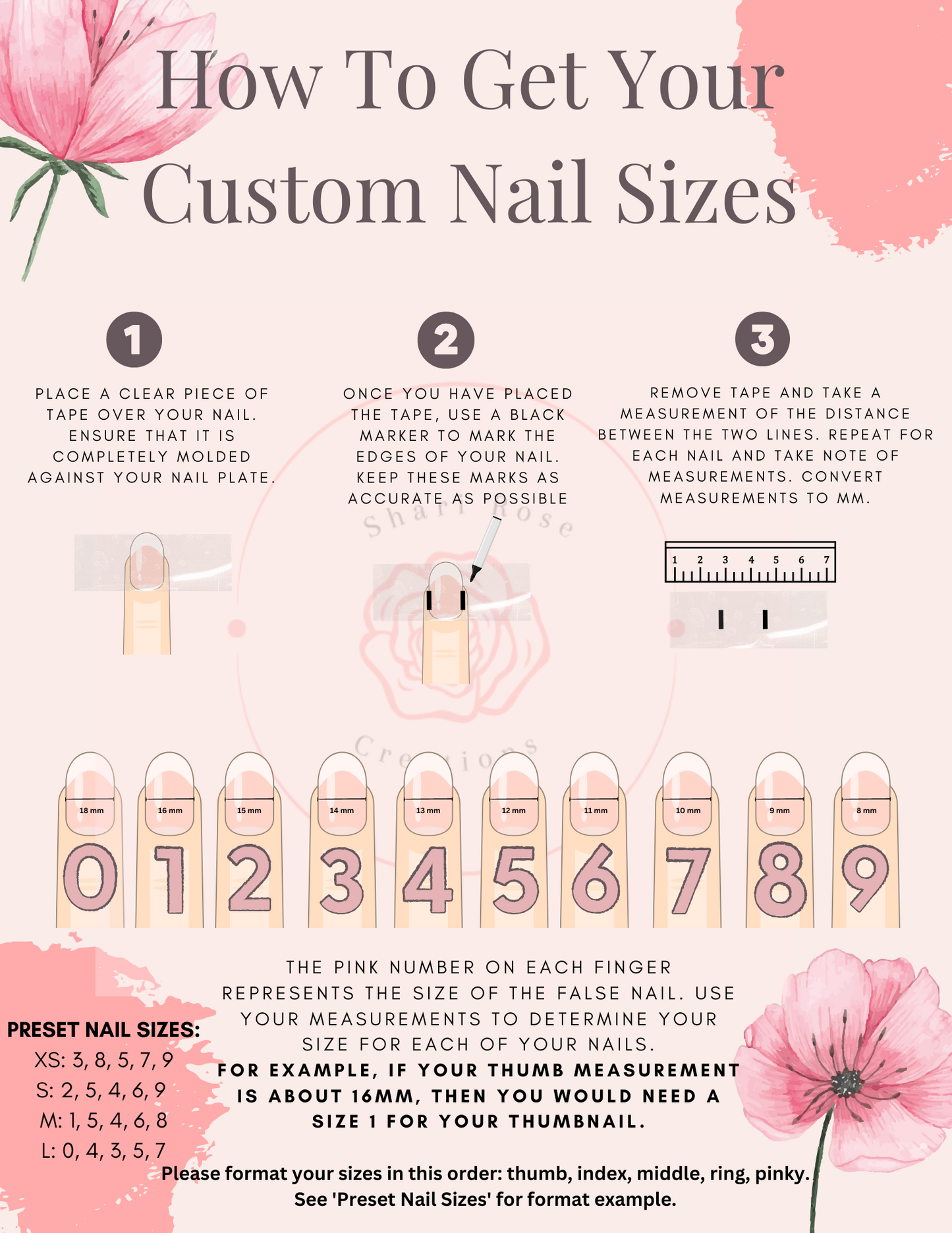"Pretty in Pink" Nail Set